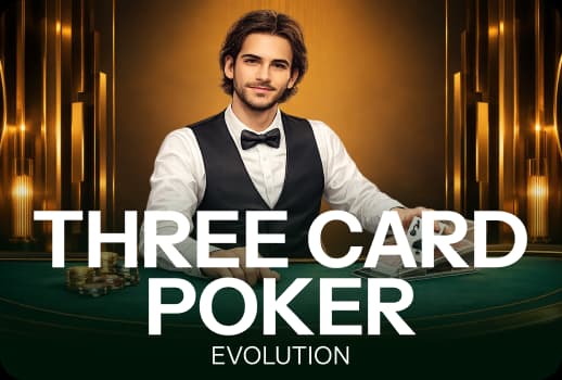 Three Card Poker by Evolution