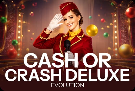 Cash or Crash Deluxe by Evolution Gaming.webp