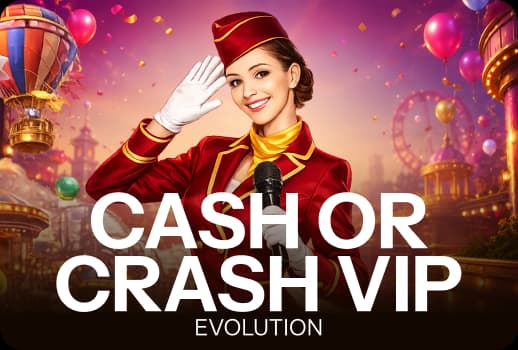Cash or Crash VIP by Evolution Gaming.webp